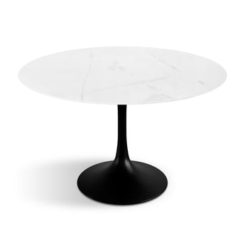 Tulp tafel marmer 137 cm rond – Marmeren Tulp